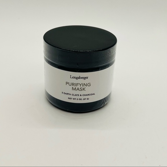 NWT Longaberger Purifying Mask 3 Earth Clays and Charcoal - Picture 6 of 8